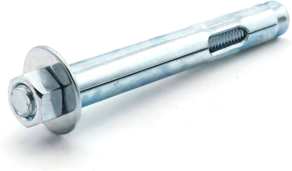 Picture of Brighton Best 177110 3/8"X3" Sleeve Anchor, Flat Slotted, Zinc Cr+3 (Inch)